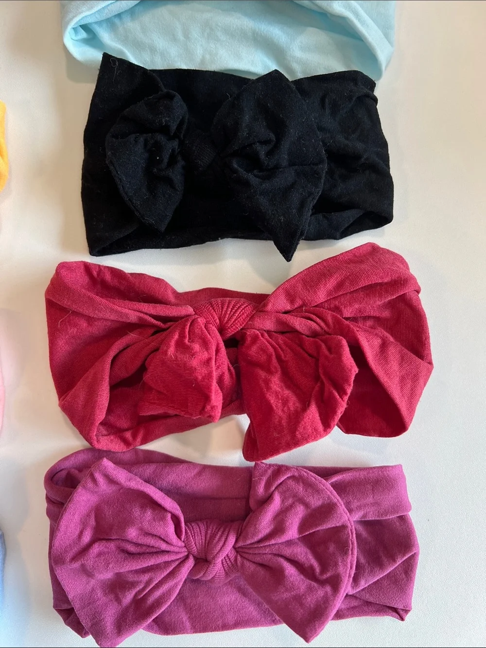 Assorted baby bows - Bow Headbands - Multi Color Pack, 13 colors
